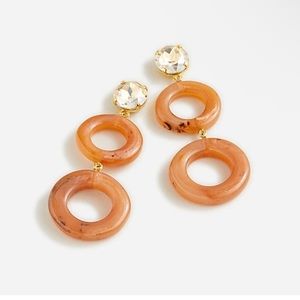 Made-in-Italy round drop earrings